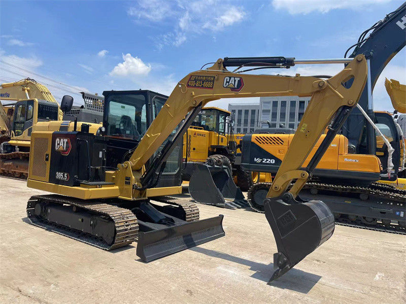 ماشین های جدید CAT 305.5 5.5 تن Caterpillar 305.5 مینی کاوشگر