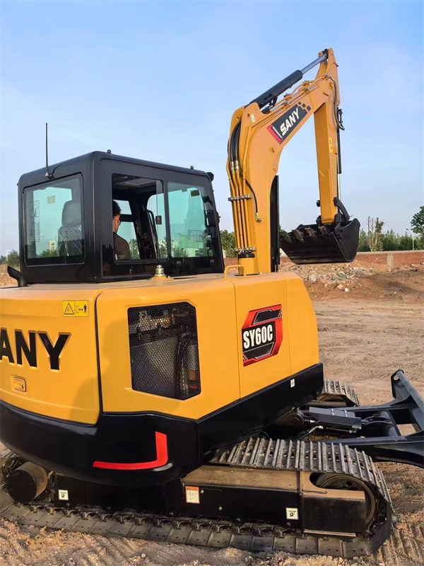 Brand New Sany SY60C Pro Excavator China Top Brand 6 Ton Sany Sy60 Mini Digger