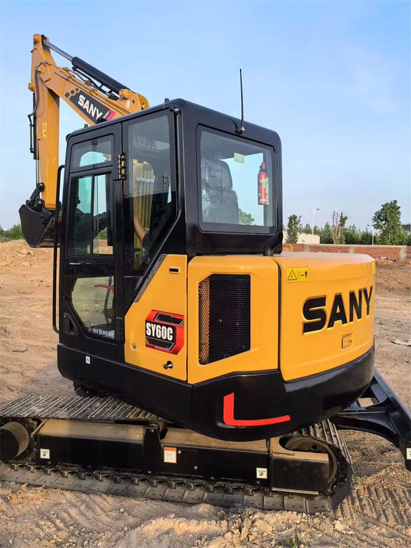 Brand New Sany SY60C Pro Excavator China Top Brand 6 Ton Sany Sy60 Mini Digger