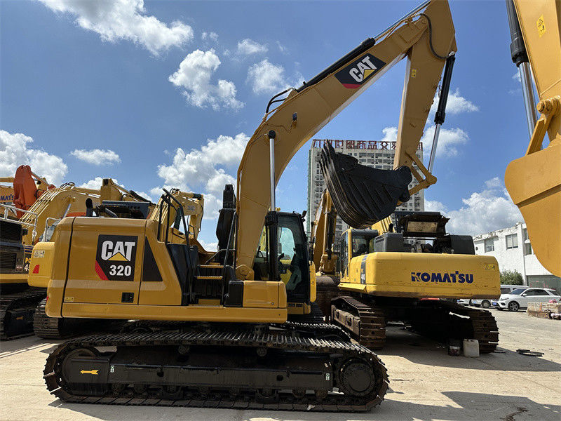 استفاده شده CAT 320 Excavator موتور 6 سیلندر C7.1 دست دوم Caterpillar 320 حفاری
