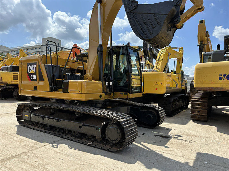 استفاده شده CAT 320 Excavator موتور 6 سیلندر C7.1 دست دوم Caterpillar 320 حفاری