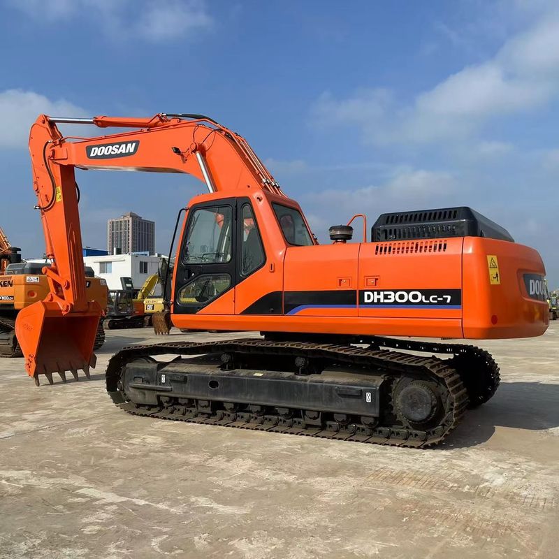 حفاری متوسط دوسان DH300 استفاده شده 30 تن ]Doosan DH300LC-7 Crawler Excavator
