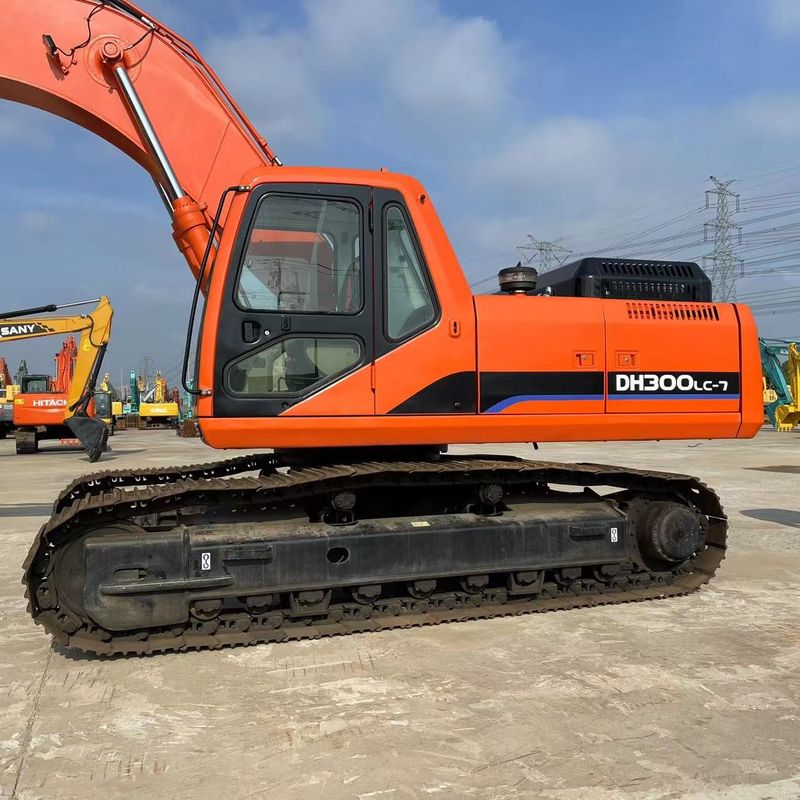 حفاری متوسط دوسان DH300 استفاده شده 30 تن ]Doosan DH300LC-7 Crawler Excavator