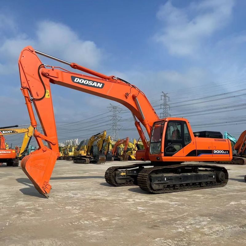 حفاری متوسط دوسان DH300 استفاده شده 30 تن ]Doosan DH300LC-7 Crawler Excavator