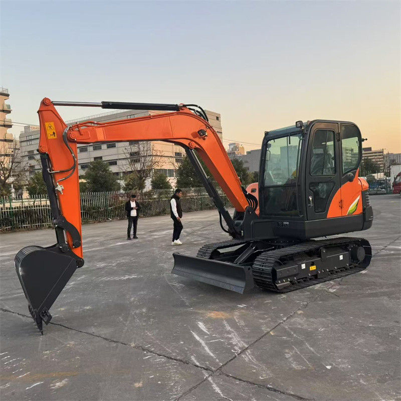 ميني Excavator جدید دوسان DX60E-10N ميني Excavator کرولر 6 تن دوسان