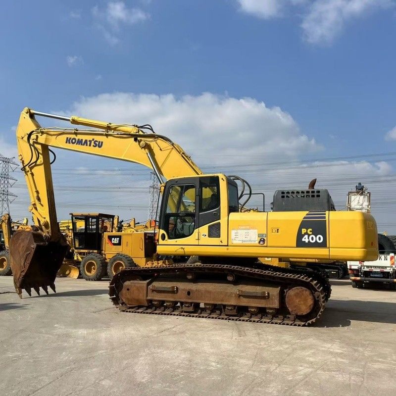 رنگ اصلی 2016سال کاماتسو PC400 8R Excavator وزن 40Tons کار سنگین