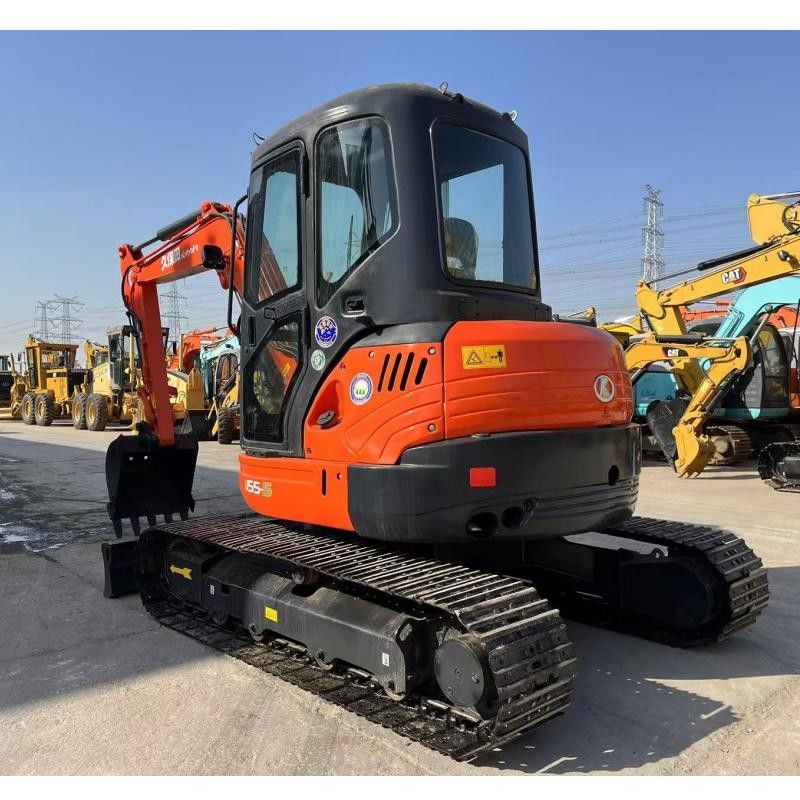Kubota KX155 ژاپن Excavator 36.5 KN نیروی حفاری سطل برای ساخت و ساز