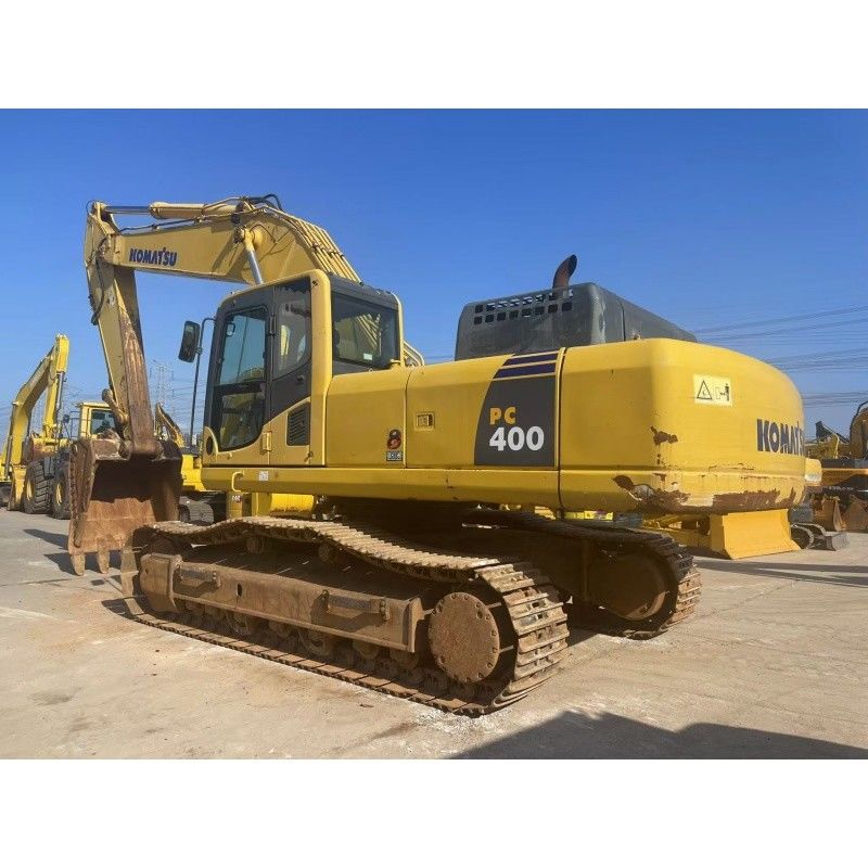 استفاده شده Komatsu PC400 حفاری 270 KW قدرت موتور برای ساختمان سنگین