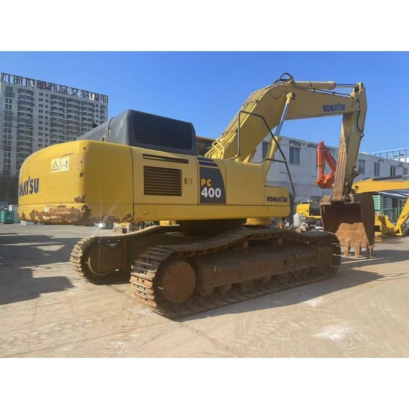 استفاده شده Komatsu PC400 حفاری 270 KW قدرت موتور برای ساختمان سنگین