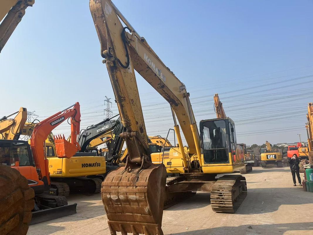 دستگاه حفاری کاماتسو PC220-7 با کارایی بالا