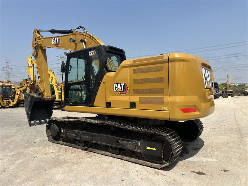 ماشین حفاری CAT 323 استفاده شده با موتور C7.1 ماشین حفاری Caterpillar دست دوم سال 2018