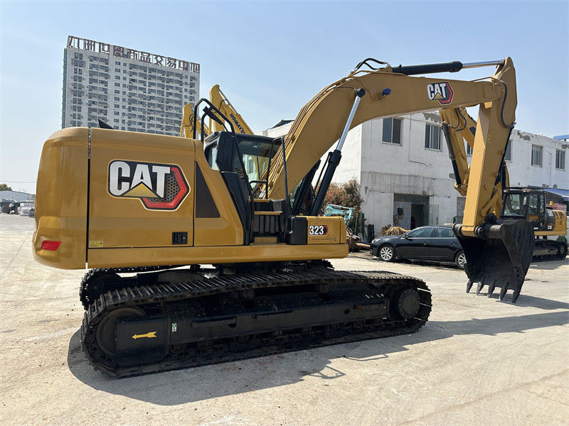 ماشین حفاری CAT 323 استفاده شده با موتور C7.1 ماشین حفاری Caterpillar دست دوم سال 2018