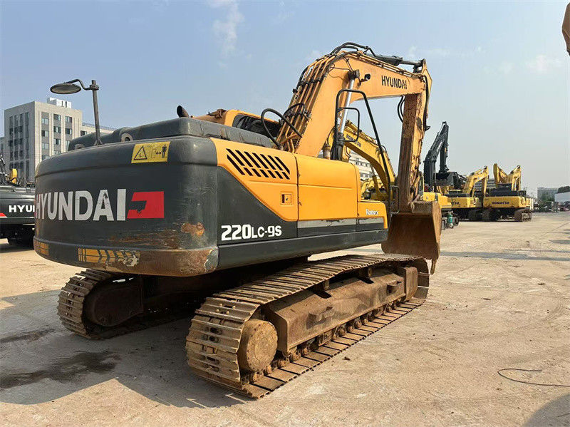 Original Paint Used Hyundai R220LC-9S Excavator Secondhand Hyundai 220 Crawler Excavator