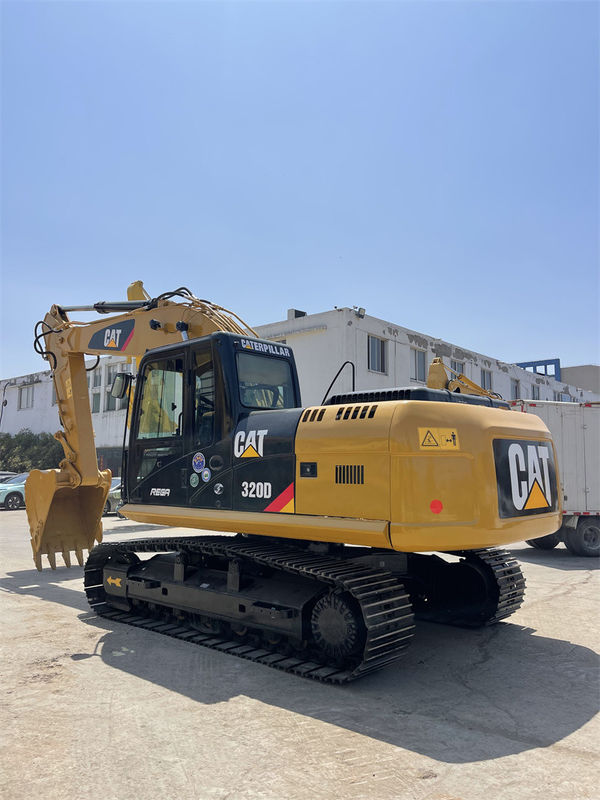 نقاشی مجدد استفاده شده CAT 320D Excavator 20 تن استفاده شده Caterpillar 320D 320C 320DL Excavator