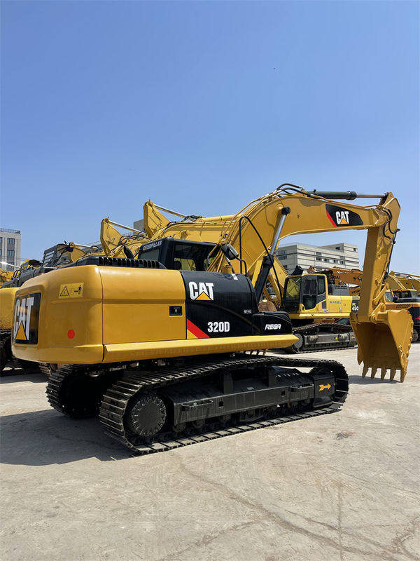 نقاشی مجدد استفاده شده CAT 320D Excavator 20 تن استفاده شده Caterpillar 320D 320C 320DL Excavator