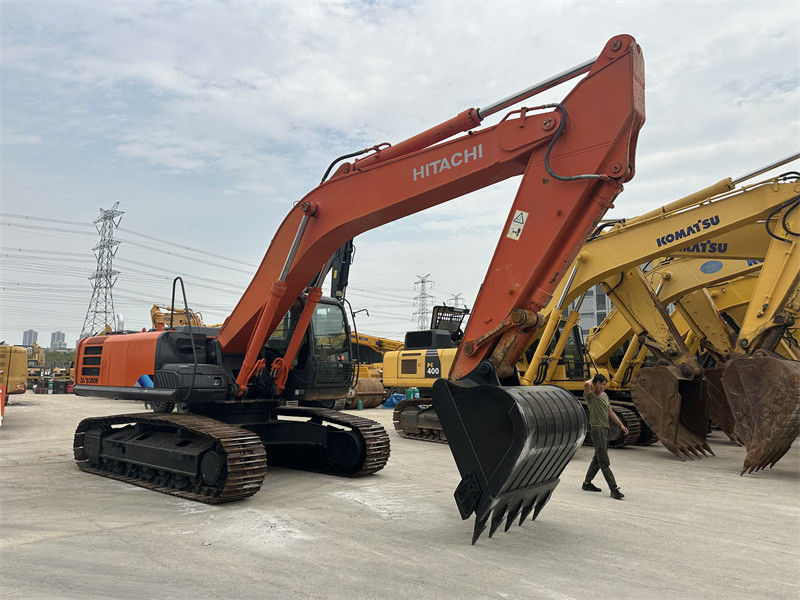 کاوشگر اصلی ژاپن Hitachi ZX350H استفاده شده کاوشگر خزنده Hitachi ZX350H-5G