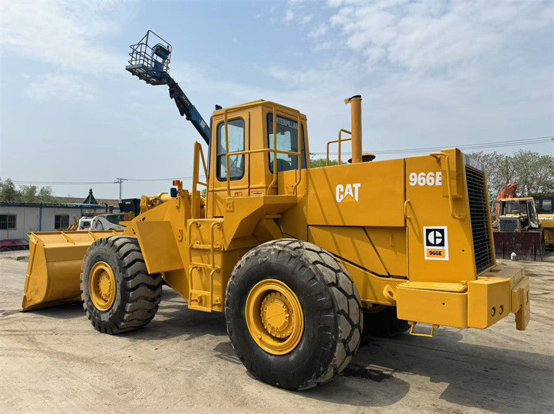 کلاهبردار اصلی استفاده شده CAT 966E Caterpillar CAT 966 Front Loader آماده ارسال