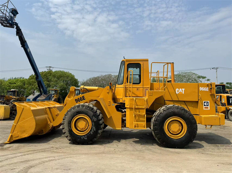 کلاهبردار اصلی استفاده شده CAT 966E Caterpillar CAT 966 Front Loader آماده ارسال