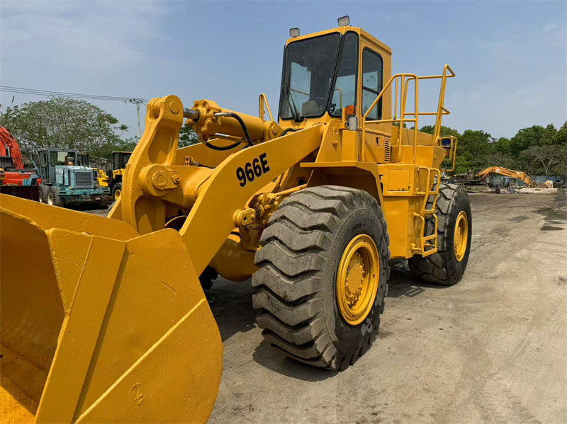 کلاهبردار اصلی استفاده شده CAT 966E Caterpillar CAT 966 Front Loader آماده ارسال