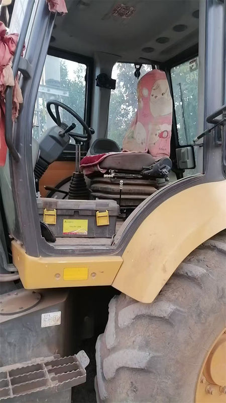 منشأ استفاده شده SDLG B877 بارگیری بککو با سطل تقسیم شده دست دوم SDLG چرخ بارگیری بککو