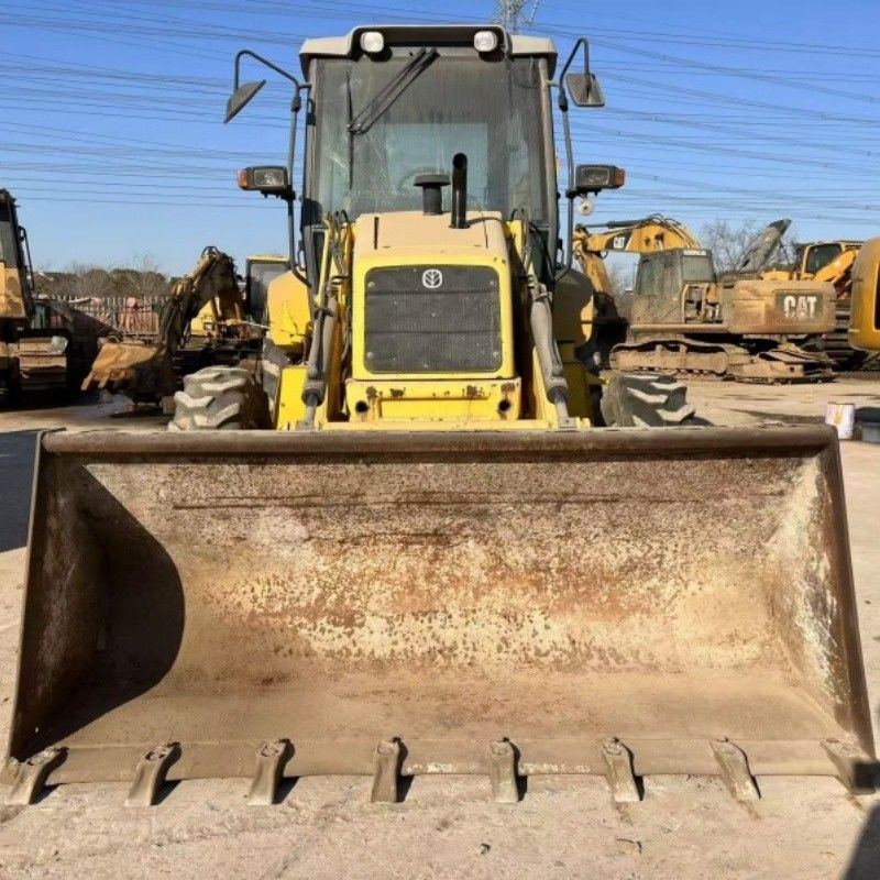 رنگ اصلی New Holland Loader Backhoe LB85 تراکتور صنعتی