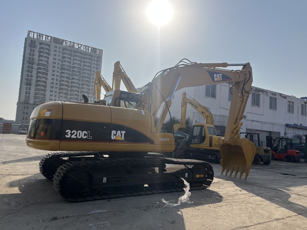 بیل مکانیکی کاترپیلار CAT 320CL استفاده شده 20 تن بیل مکانیکی متوسط ​​کاترپیلار CAT 320C 320D 320GC استفاده شده