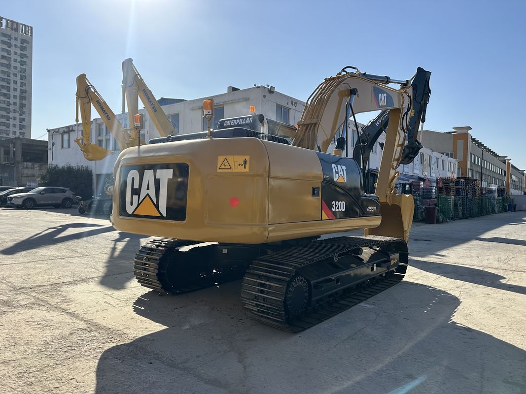 حفاری استفاده شده CAT 320D 20 تن حفاری متوسط CAT 320 دست دوم