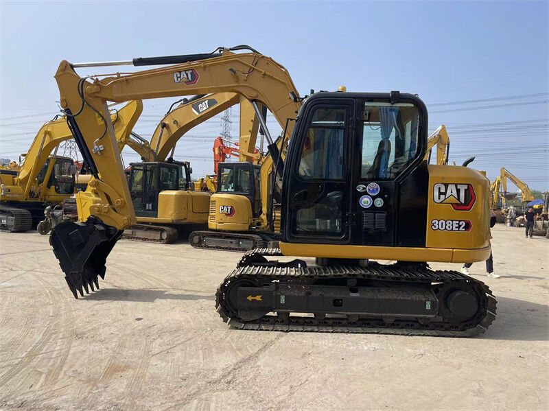 Excavator Caterpillar 308E2 مینی حفاری هیدرولیک طراحی شده برای هزینه های عملیاتی پایین و در کاربردهای مختلف