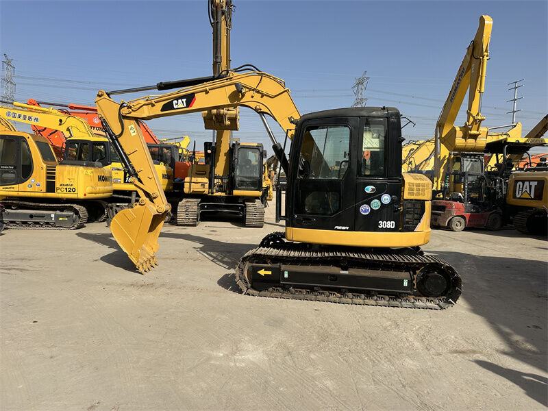کاوشگر مینی Caterpillar 308D استفاده شده 8 تن کاوشگر گربه برای فروش