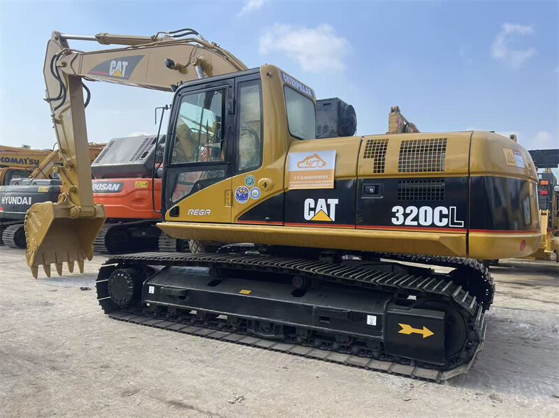فروش داغ استفاده شده CAT 320CL حفاری 20 تن Caterpillar 320D 320C 320DL حفاری
