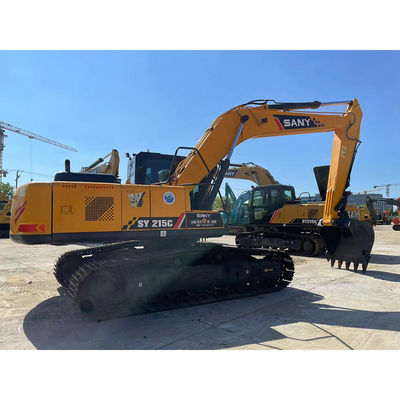 Sany Sy215 بیل مکانیکی دست دوم Sany 20 تن بیل هیدرولیک کارکرده