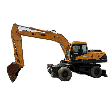 بیل مکانیکی چرخ دست دوم هیوندای روبکس 210 وات 21 تن 210 وات-9
