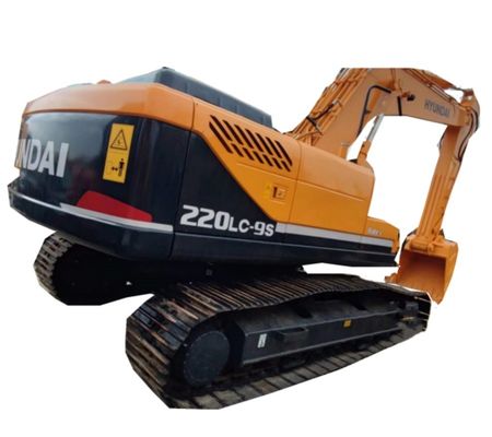 22 تن 220LC-9S بیل مکانیکی هیوندای کارکرده بیل بکهو خزنده