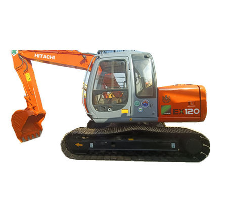 بیل مکانیکی هیتاچی EX120 متوسط ​​کارکرده ژاپن 12000 کیلوگرم