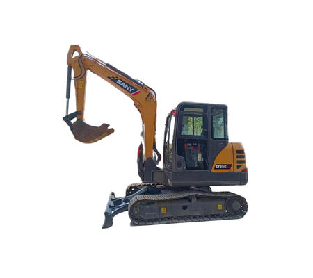 بیل مکانیکی SY55C دست دوم Sany بیل مکانیکی SANY SY75C میدی بیل مکانیکی حفار