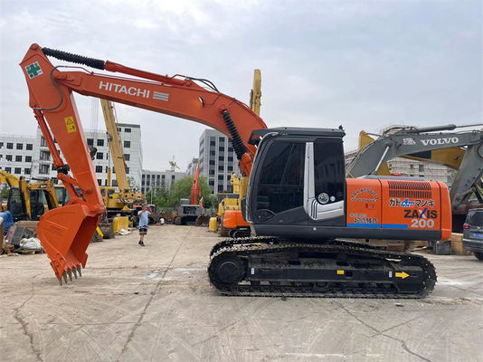 بیل مکانیکی هیتاچی Zx200 ماشین آلات جابجایی زمین حفار متوسط ​​ژاپن