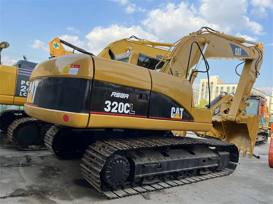 20 تن استفاده شده CAT 320CL حفاری متوسط استفاده شده Caterpillar CAT 320 C Series Excavator