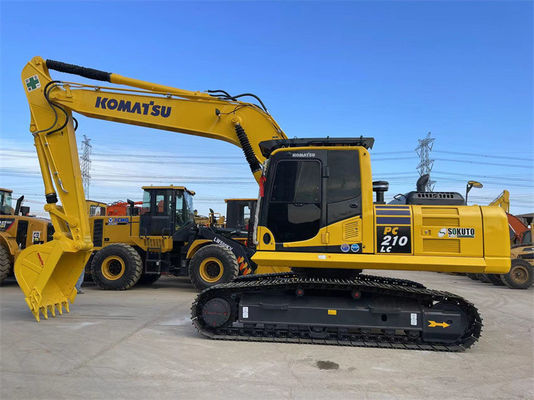 ۲۱ تن استفاده شده ژاپن کاوشگر کاوشگر Komatsu PC210LC-8 کاوشگر معدن کاوشگر