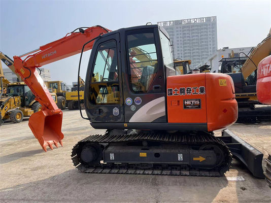 7 تن استفاده شده Hitachi ZX70 مینی حفاری حفاری معدن با تیغه