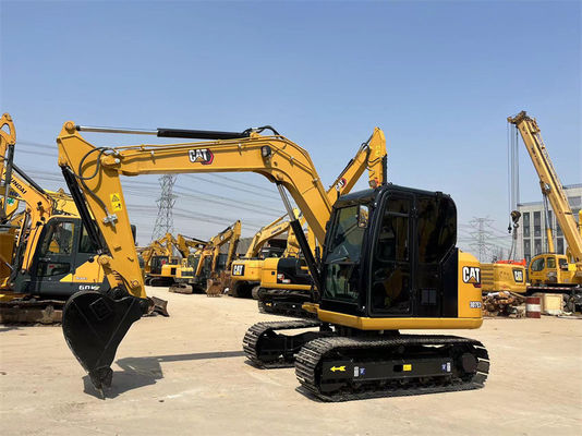 7 تن استفاده شده CAT مینی حفاری 307E2 Caterpillar 305 306 307 حفاری های خزنده