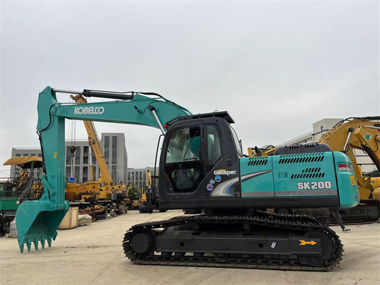 ژاپن استفاده شده Kobelco SK200-8 حفاری 20 تن Kobelco معدن حفاری