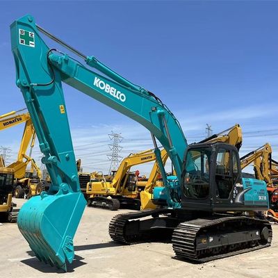 کوبلکو SK210LC حفاری با چکش شکستن عملکرد عالی