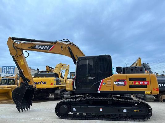 سال 2023 SANY SY215C Pro Excavator وزن 21 تن حالت کامل