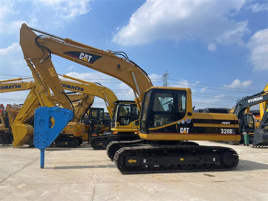 Used CAT 320BL Excavator With Hammer Second Hand Caterpillar 320 Excavator