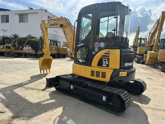 ماشین حفاری ژاپنی کاماتسو PC55 PC55MR PC55MR-2 Mini Digger