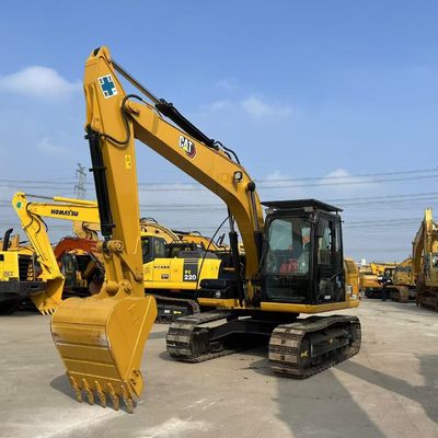 12 تن CAT 312D حفاری با کفش لاستیکی C4.4 موتور