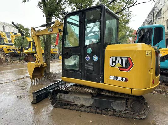5.5 تن استفاده شده CAT 305.5E Caterpillar 305.5 Mini Crawler Excavators
