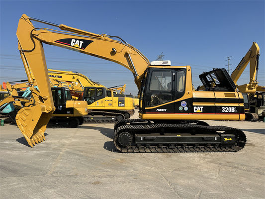 حفاری استفاده شده CAT 320BL با مسیر 800mm حفاری هیدرولیک Caterpillar استفاده شده