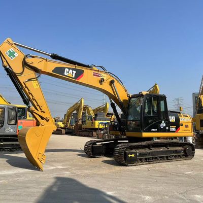 حالت خوب Caterpillar 320DL Excavator با خط شکستن چکش برای معدن