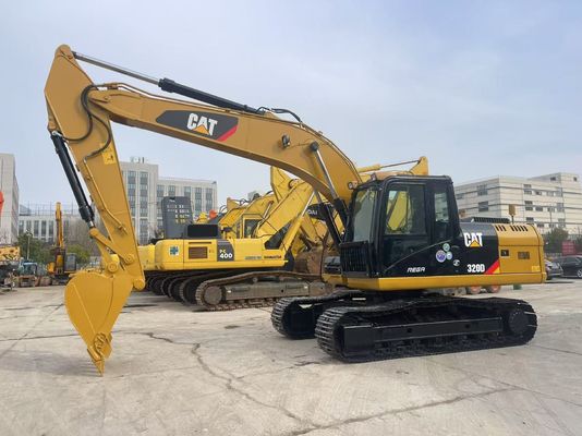 حالت خوب استفاده شده Caterpillar 320D حفاری 20 تن حفاری گربه
